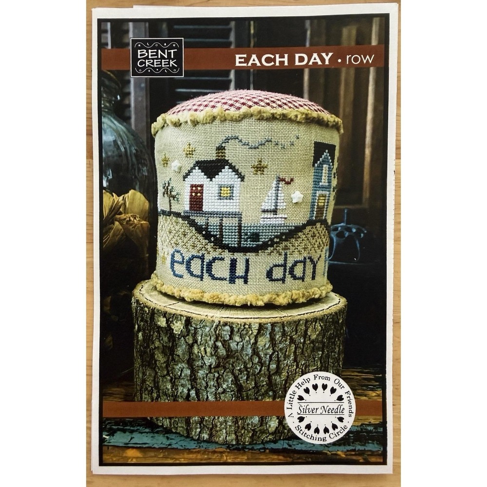 Each Day Row By Bent Creek X Silver Needle Cross Stitch Kit